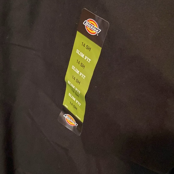 Dickies flex twill slim fit bootcut pocket black pants new size 14 and 18 - Picture 6 of 14